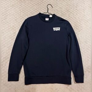 Black Levi’s Crewneck Sweatshirt! Never wore, size small in men’s.